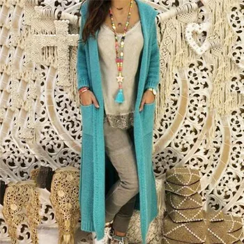 

Women Winter Hooded Thick Knit Cardigan Korean Chic Long Cardigan Oversize Coat Sweater Women Knitted Hooded Cardigan Sweater