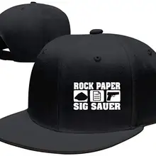 Rock paper Sig Sauer шапки унисекс модные регулируемые взрослые бейсболки