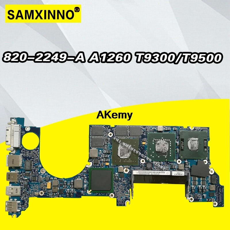 820-2249-A Laptop motherboard for Apple MacBook Pro A1260 original mainboard T9300/T9500