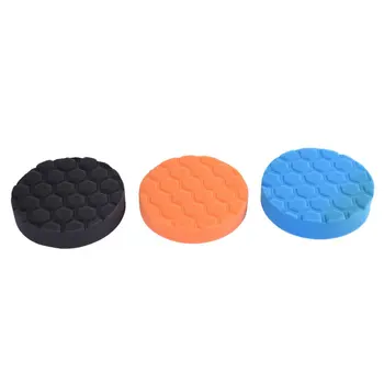 

3Pcs/set 3/4/5/6/7 Inch Car Polishing Wash Brush Buffer Pad Kit Buffing Sponge Polishing Pad Kit Set For Car Polisher Buffer Hot