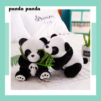 

15/30cm Lovely Cute Stuffed Animal Soft Panda Plush Toy Birthday Christmas Gift Present Stuffed Toy for Kids Baby Doll Dropship
