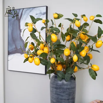 

Model Lemon Fruit Berry Model Fake Lemon Filming Props American-Style Household Decoration Fake Fruit