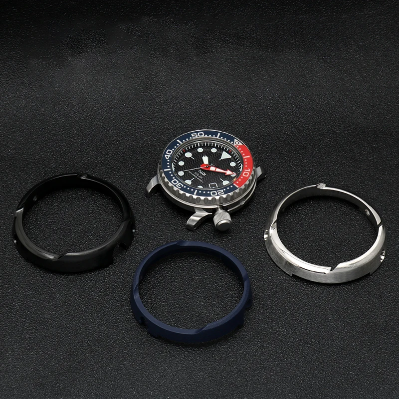 Steel Watch Accessories Seiko Armor Sne497 | Watch Bezel Seiko | Bezel Seiko Steel - Watchbands - Aliexpress