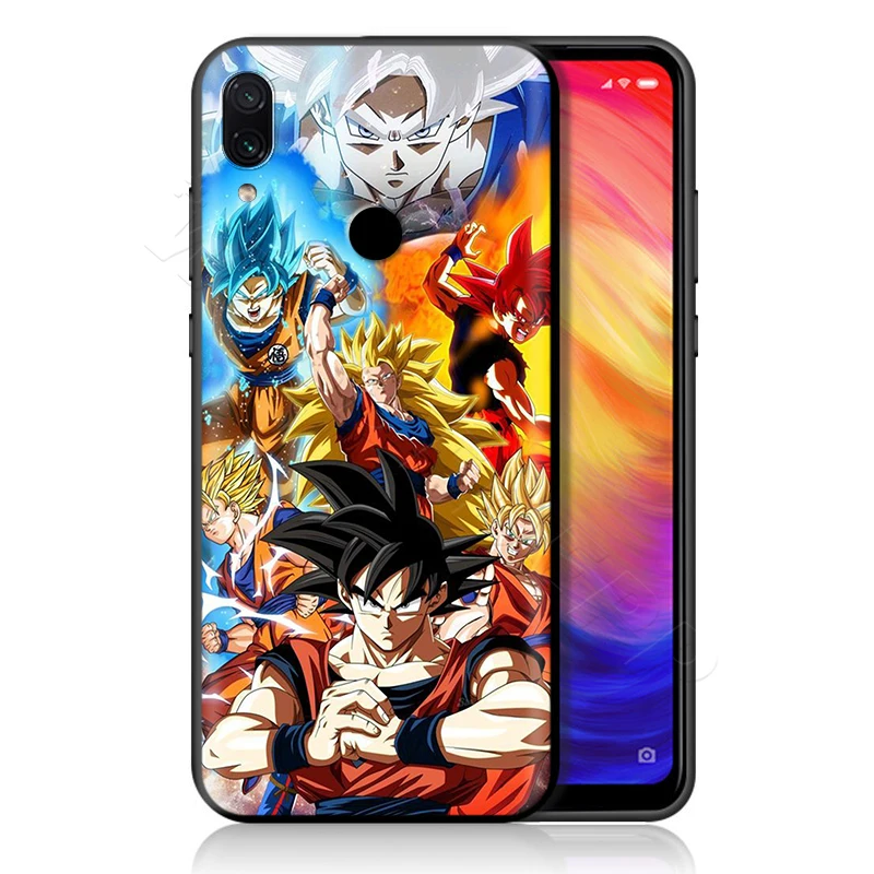 6 Чехол Dragon Ball Z Super DBZ Goku для Xiaomi Redmi 4A 4X5 5A 6 6A 7 7A S2 Note Go K20 Pro Plus Prime 8T - Цвет: 6