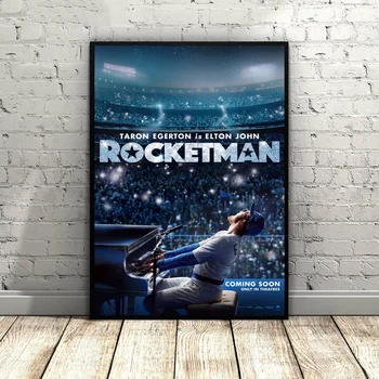 

Rocketman movie Art Silk Poster Home Decor 12x18 24x36inch