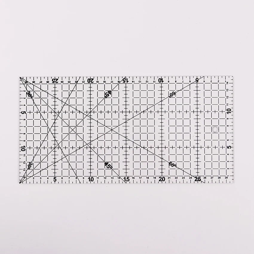 

300mmx15cm Patchwork Ruler Quilting High Grade Acrylic Material Transparent Ruler Scale School Drafting Supplies 1 PC