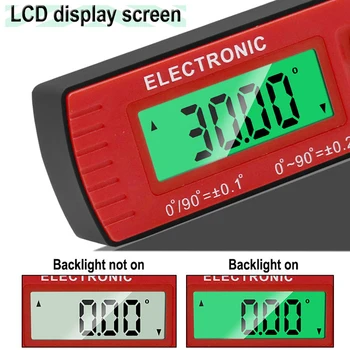 

Level Processing Instrument Digital Level Box Electronic Angle Gauge Protractor Angle Finder Bevel Gauge With Magnetic Base