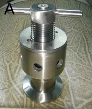 

Beer fermenter chuck sanitary three-clamp adjustable pressure reducing valve pressure safety valve exhaust valve