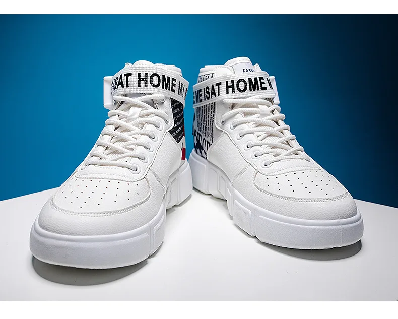MIKARAUSE/Мужские Белые Повседневные парусиновые кроссовки; Подростковая Модная стильная обувь для школьников; удобная спортивная обувь для бега для мальчиков