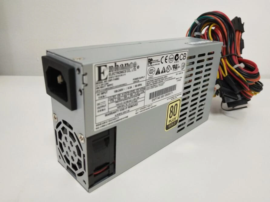 PSU для повышения ITX 12V K39 S3 FLEX NAS Малый 1U 400W источник питания ENP 7140B