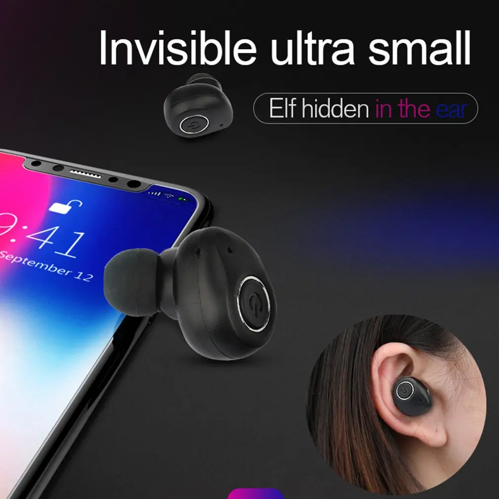 M3 Bluetooth 5,0 наушники, беспроводные мини-гарнитуры с телефоном, наушники для мобильного телефона, мини стерео Беспроводная Спортивная гарнитура