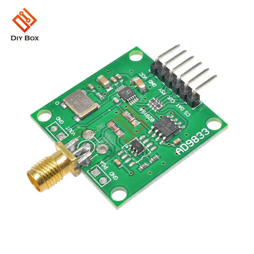 

AD9833 Signal DDS 0-12.5MHz Generator Module Square/Triangle/Sine Wave