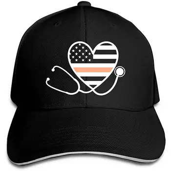 

Classic Unisex Custom Uterine Cancer Nurse Stethoscop Trucker Cap Plain Adjustable Baseball Cap