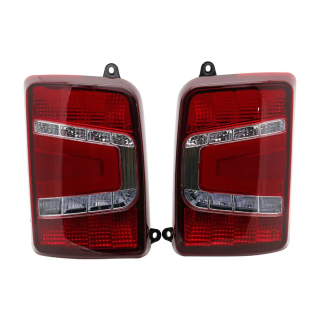 Для Лада Нива 4X4 части высокое качество светодиодный ходовой задний тормозной светильник s ralay задний светильник - Цвет: Красный