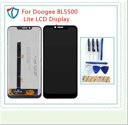 6.19" For Doogee BL5500 Lite LCD Display And Touch Screen Digitizer Sensor Assembly Replacement DOOGEE BL5500LITE Cell Phone | Мобильные