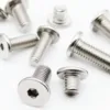 5/50pcs CM M2 M2.5 M3 M4 M5 M6 M8 A2-70 304 Stainless Steel Hex Hexagon Socket Ultra Thin Super Low Flat Wafer Head Screw Bolt ► Photo 3/6