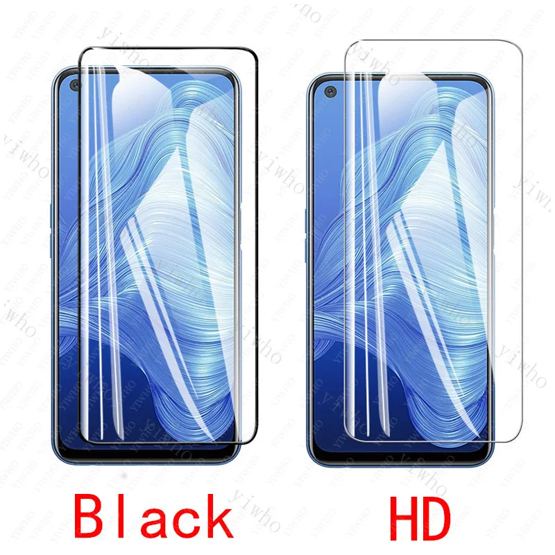Realmi 5G Tempered Glass for Realme 5G Screen Protector Camera