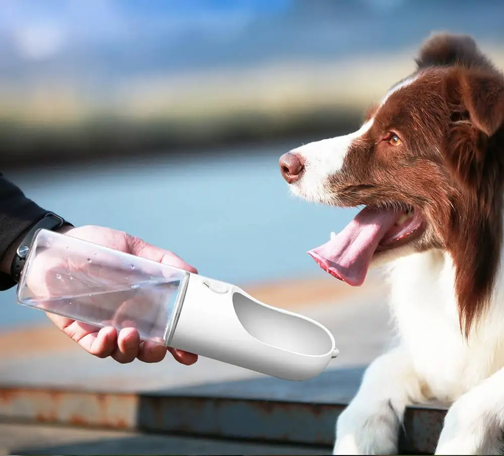 Xiaomi Pets сопроводительные чашки из водная напольная чашка портативная дорожная бутылка для воды чаша для собачьего питья фонтан