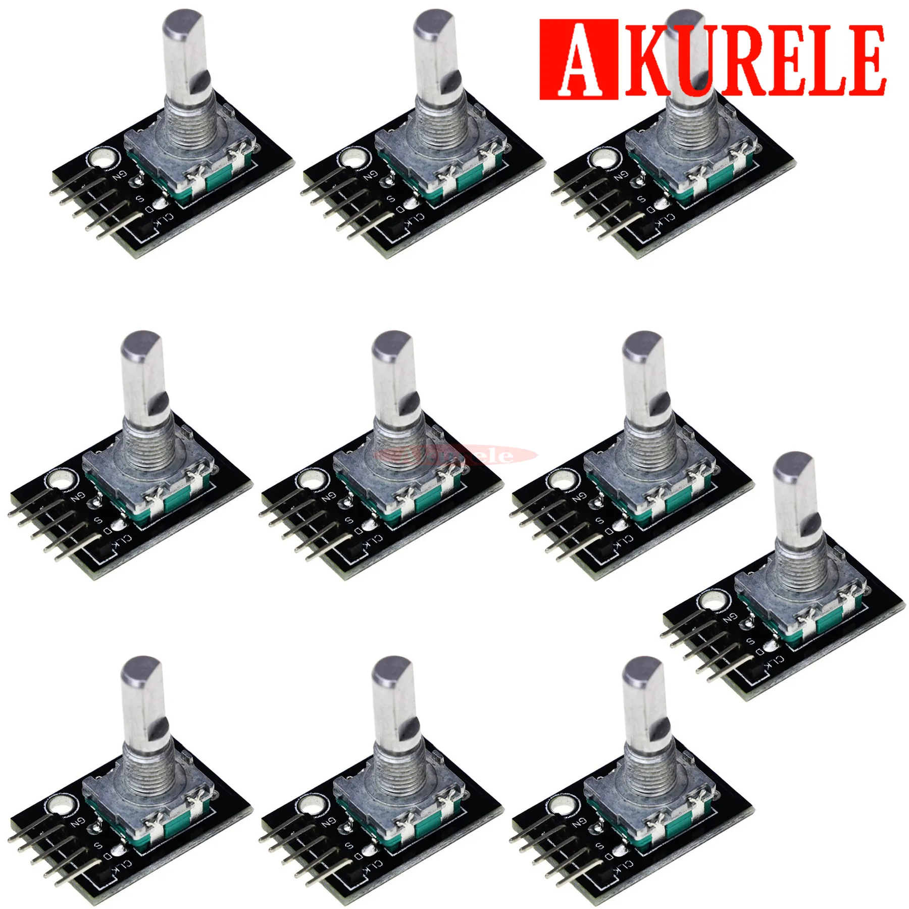 10PCS Rotary Encoder Module Brick Sensor Development Board For Arduino