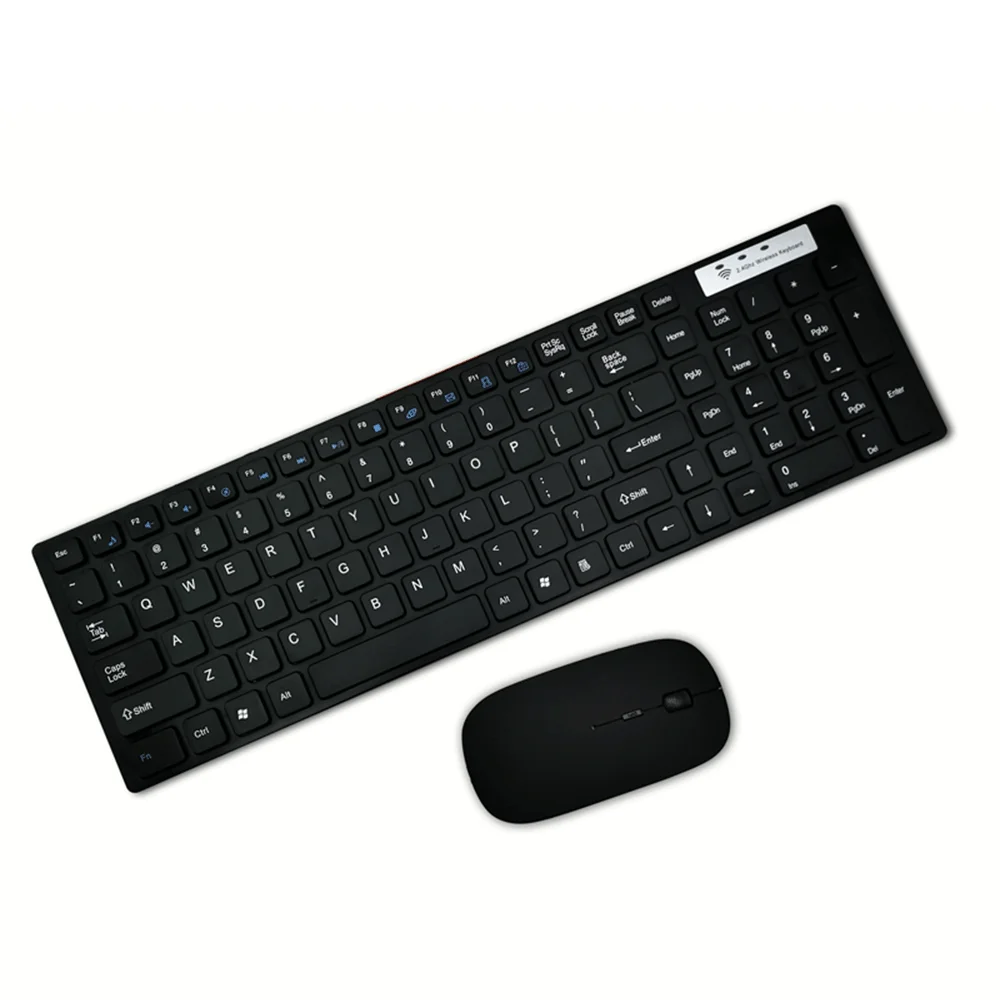

Wireless Keyboard Mouse 2.4G mini Ultra-Thin Silent Multimedia Portable Computer Keyboard For Home Office Gamer