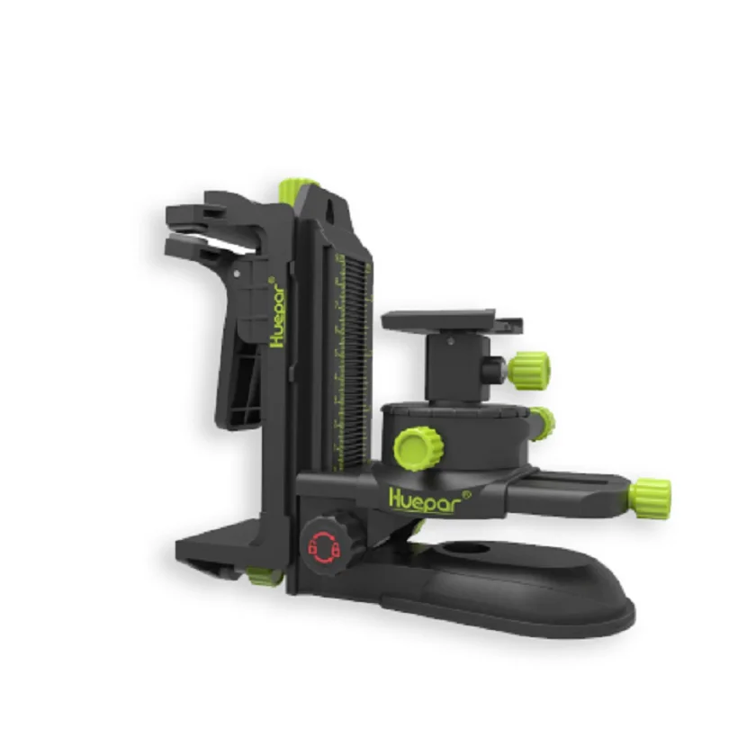 

Huepar Fine-tuning Bracket Laser Level Adapter Multifunctional Magnetic Pivoting Base with Adjustable Clip 360° Adjustable Tool