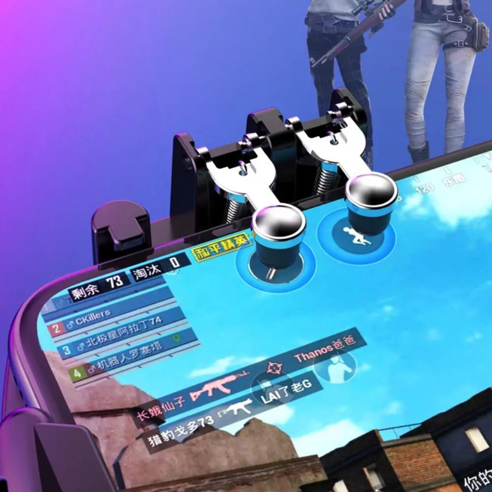  PUBG Mobile Controller Gamepad with Cooler Cooling Fan for iOS Android for Samsung for iPhone L2 R2