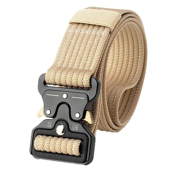 

1pc Army Leather Leather Buckle Nylon Buckle Heavy-duty Army Practical High Quality Heavy-duty Military Eco-riendly Girdle Nylon