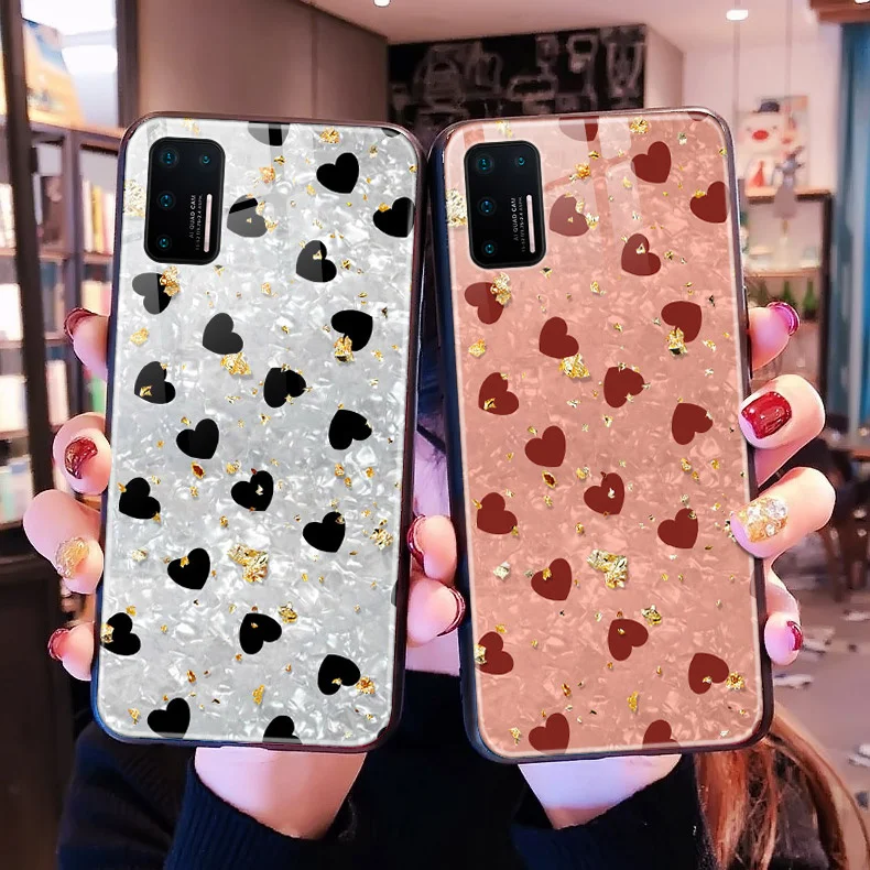 Для Smartisan Nut Pro 3 чехол DT1901A закаленное стекло+ ТПУ силиконовая рамка твердая задняя крышка для Smartisan Nut Pro3 стеклянный чехол в виде ракушки