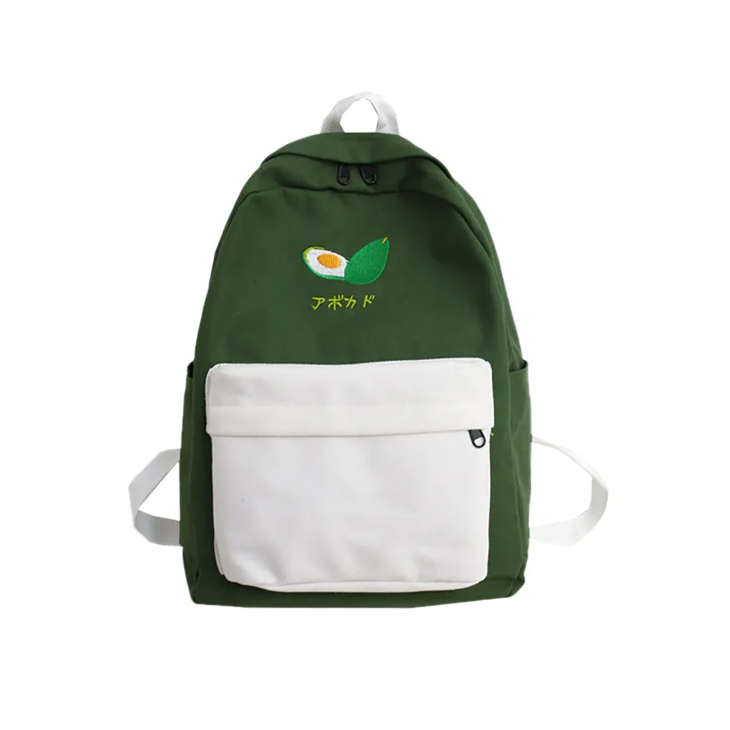 

Canvas Printed Heart Couple Lover Yellow Backpack Korean Style Students Travel Bag Girls boy School Bag Laptop Backpack #L10