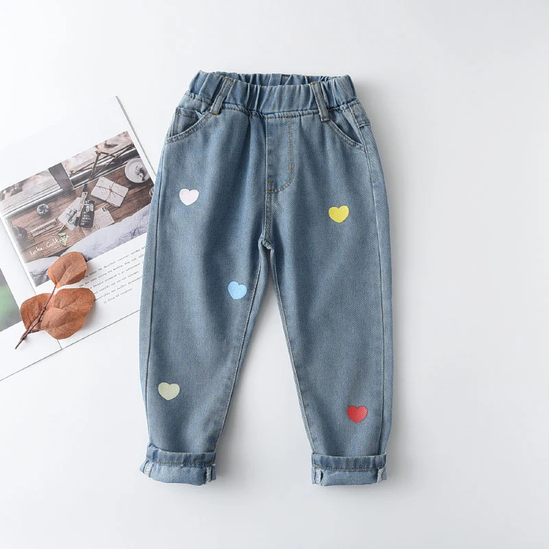 FREE SHIPPING Baby Girls Jeans Cute Outfit JKP4473