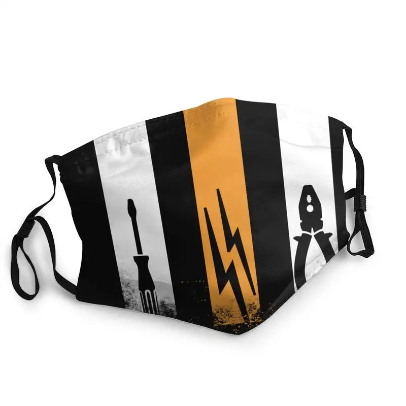 Proud Electrician Mouth Face Mask Lineman Electrical Engineer Gift Anti Haze Dustproof Protection Cover Respirator Muffle | Аксессуары