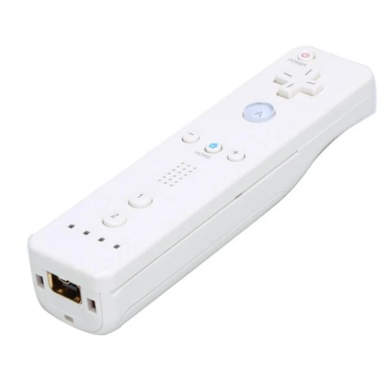 Белый Для геймпад для Nintendo Wii 2 в 1 комплект беспроводной Bluetooth Джойстик пульт дистанционного управления синхронизация джойстик левая рука+ Nunchuck опционально Motion Plus 1 - Цвет: Белый