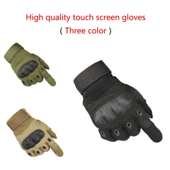 

Touch screen finger sets tactics climbing fighting anti-terrorism army fan training microfiber sports riding gloves all fingers