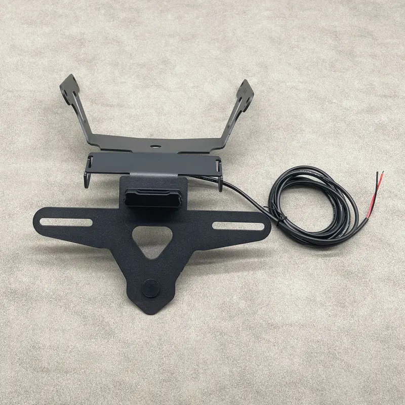 Portatarga Posteriore Corto Per Honda CB650R 2024-2025 - Supporto LED In Alluminio CNC