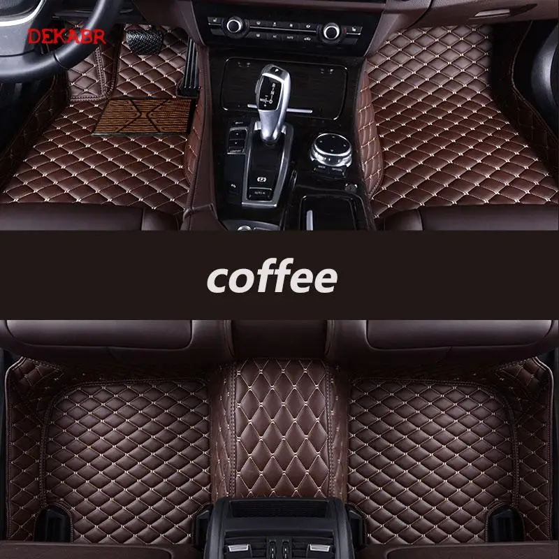 Dekabr пользовательские автомобильные коврики для Toyota все модели land cruiser prado camry rav4 corolla highlander yaris venza prius Alphard