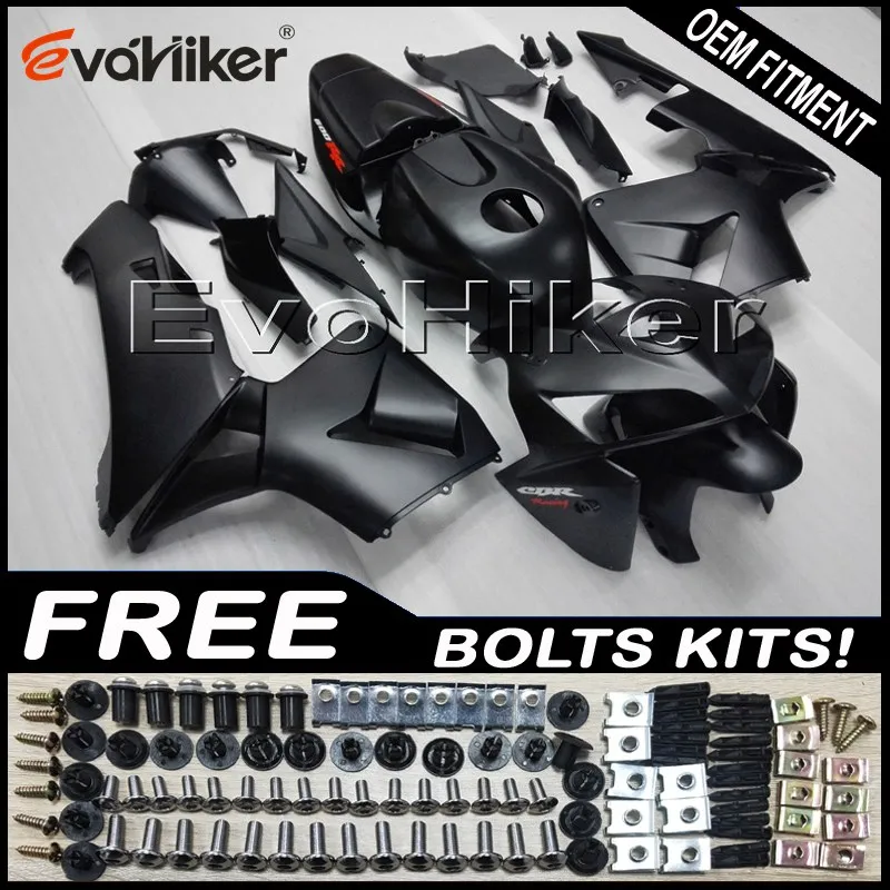 Custom fairing motorcycle bodywork kit for CBR600RR 2005-2006 F5 05 06 ABS motorcycle panels Injection mold black+Gifts - Цвет: M