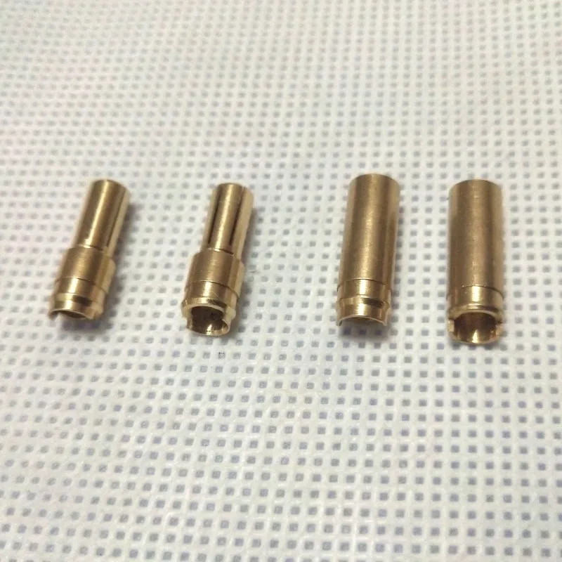 1set EC5 Male Female 2P RC Resistance-Capacitance Circuits Cable Connector Plug Jack Adapter Bullet Goldplated For RC Lipo car (7)