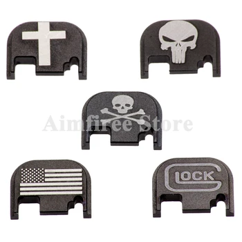 

Tactical Rear Cover Slide Plate for Gen 1 2 3 4 Glock 17 19 21 22 23 26 27 31 32 33 34 35 40 41 9mm .45 Pistol Gun Accessories