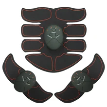 Унисекс тренажер для мышц живота Профессиональный жиросжигатель микропоток EMS умный фитнес многоразовый тренажер для похудения простота в эксплуатации