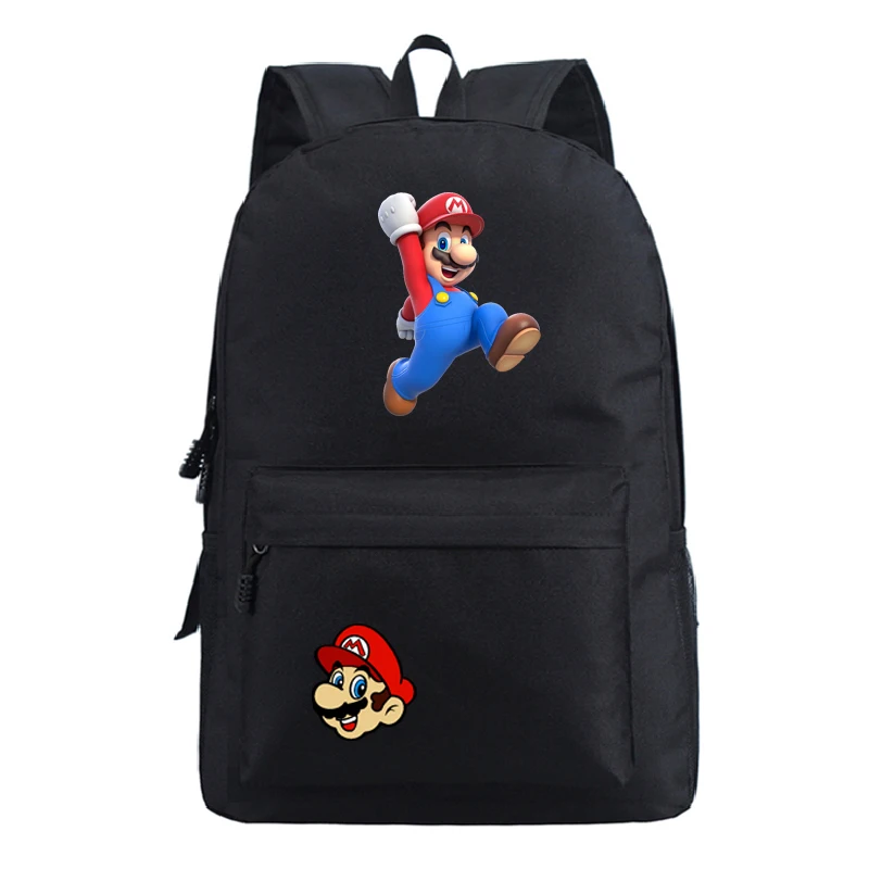 27 Fashion Hot Sale Super Mario Bags School Backpack Travel Shoulder Practicality Popular Pattern Schoolbag Teens School Bag - Цвет: 27