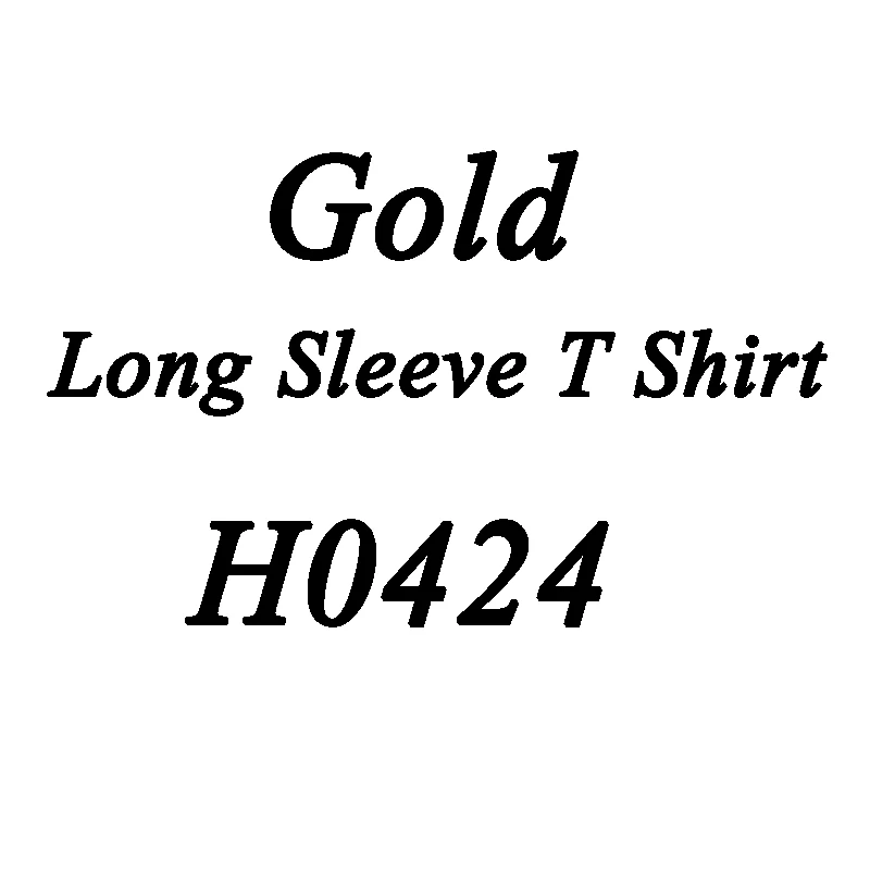 Женские Штаны - Цвет: Gold-Long T Shirt