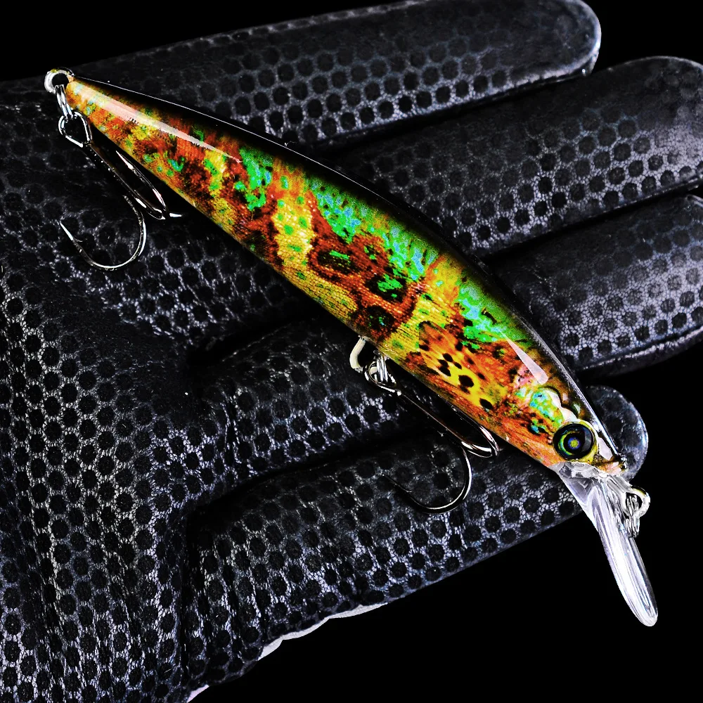 

Songrui Fishing Gear 6 Color 11 Cm Lure Fish Hard Bait SUPERBAIT 25.5G Mino Coloured Drawing Lure Dw1169