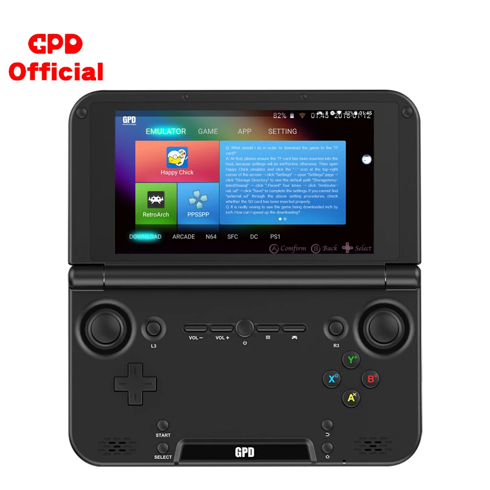 Handheld Spiel Spieler Tragbare Retro Spiel Konsole GPD XD Plus