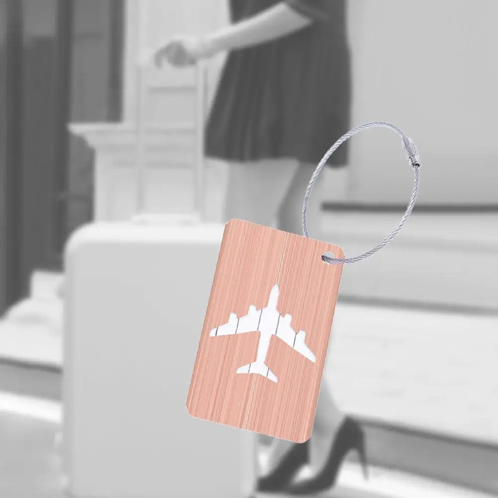 Наружная сумка из алюминиевого сплава для рисования багажная бирка аксессуары для путешествий ярлык для багажной сумки бирки чемодан для путешествий