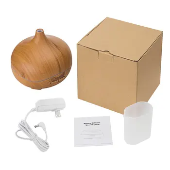 

300ML Compact Size Essential Oil Diffuser Air Humidifier US plug Aroma Lamp Aromatherapy Electric Mist Maker for Home Office