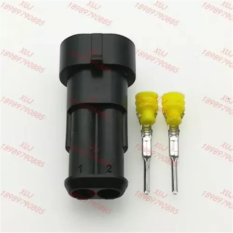 282104-1 282080-1 Freeshipping 200sets DJ7021-1.5-11/21 2Pin AMP  Car Electrical Wire Connectors for VW,BMW,Audi,Toyota,NISSAN