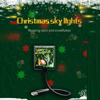 

Christmas Projection Lamp Snowflake Tree Christmas Decor For Home Merry Christmas Ornament Xmas Natal Happy New Year 2021