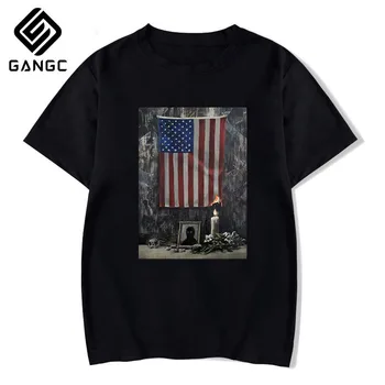 

Summer T Shirt Summer Tshirt men Casual O Neck Harajuku Top Tee I Can Breathe T shirt Black Lives Matter Printed T-shirts