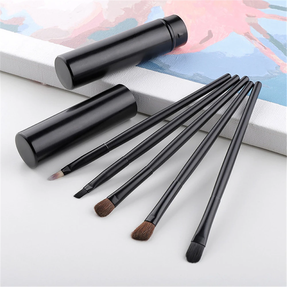 Brushes-Set Eyeliner Eyebrow-Brush Eyeshadow Brochas Micro-Eye-Makeup Professional Beauty