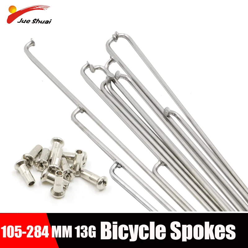 40 pcs Bicycle spokes Stainless Steel J bend head Bicycle spokes black